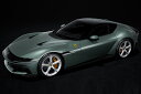 MR Collection 1/18 ミニカー レジン プロポーションモデル 2024年モデル フェラーリ 12チリンドリ FERRARI - 12 CILINDRI V12 830cv 2024 - VERDE TOSCANA グリーンメタリック(3)