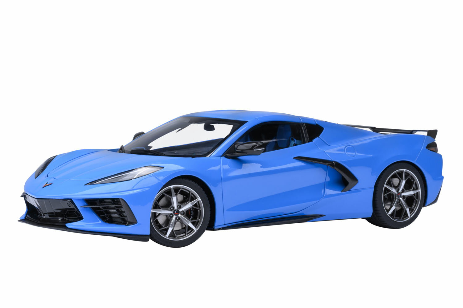 AUTOart オートアート 1/18 コンポジット・ダイキャストモデル 2021年モデル シボレー コルベット CHEVROLET - CORVETTE C8 STINGRAY Z51 2021 ブルー