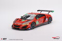 Top Speed 1/18 ミニカー レジン プロポーションモデル 2023年デイトナ24時間 アキュラ ACURA - NSX GT3 EVO22 TEAM RACERS EDGE No.93 GTD CLASS 24h DAYTONA 2023 R.BRISCOE / D.FORMAL / A.HARRISON / K.MARCELLI