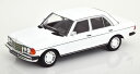 KK Scale 1/18 ミニカー ダイキャストモデル 1975年モデル メルセデスベンツ MERCEDES BENZ - E-CLASS 230E (W123) 1975 ホワイト