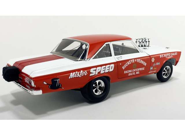 ACME 1/18 ミニカー ダイキャストモデル 1965年モデル プリムス Plymouth AWB 1965 Mister Speed