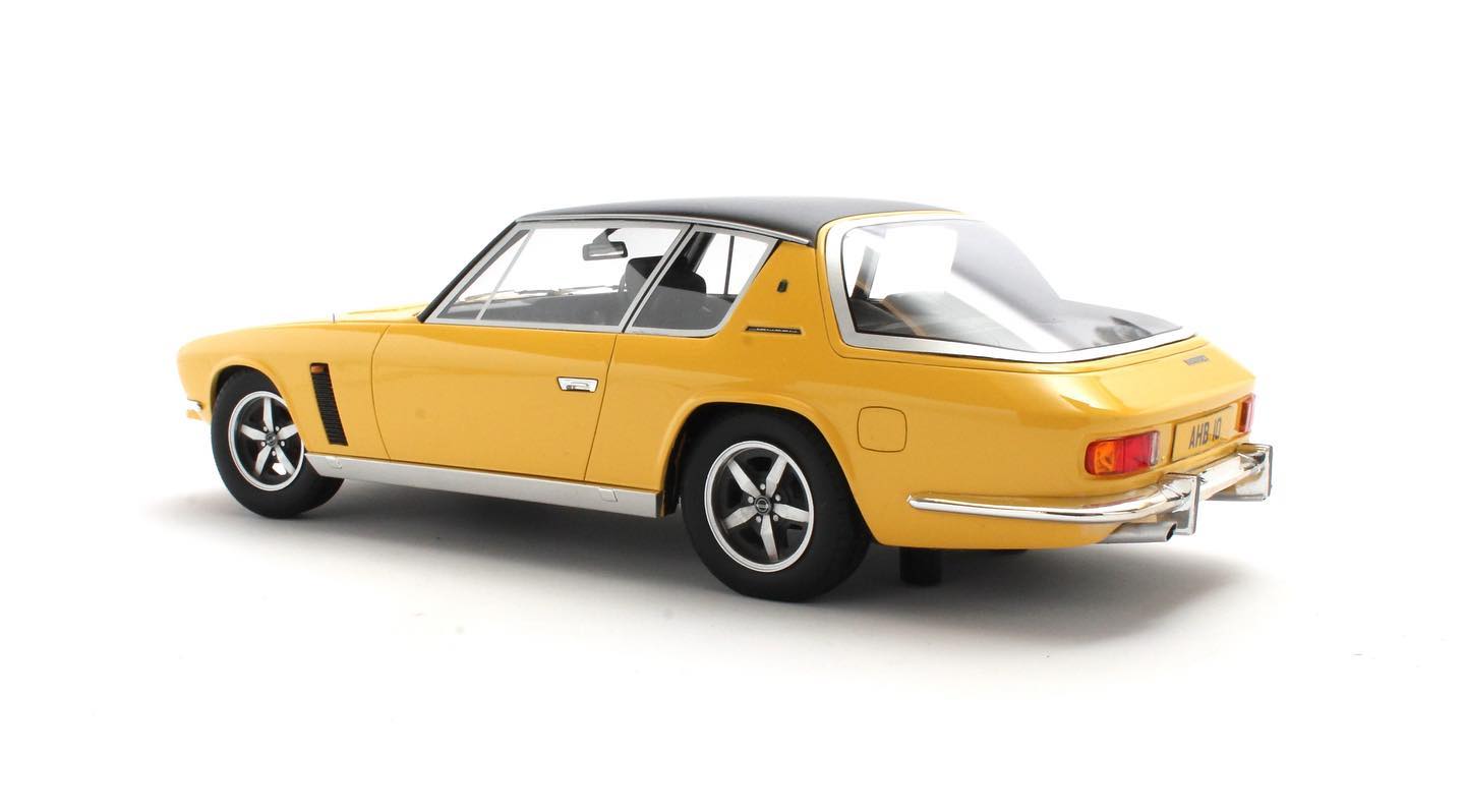 Cult Models カルトモデル 1/18 ミニカー レジン プロポーションモデル 1972年モデル ジェンセン JENSEN - INTERCEPTOR III 1972 イエロー