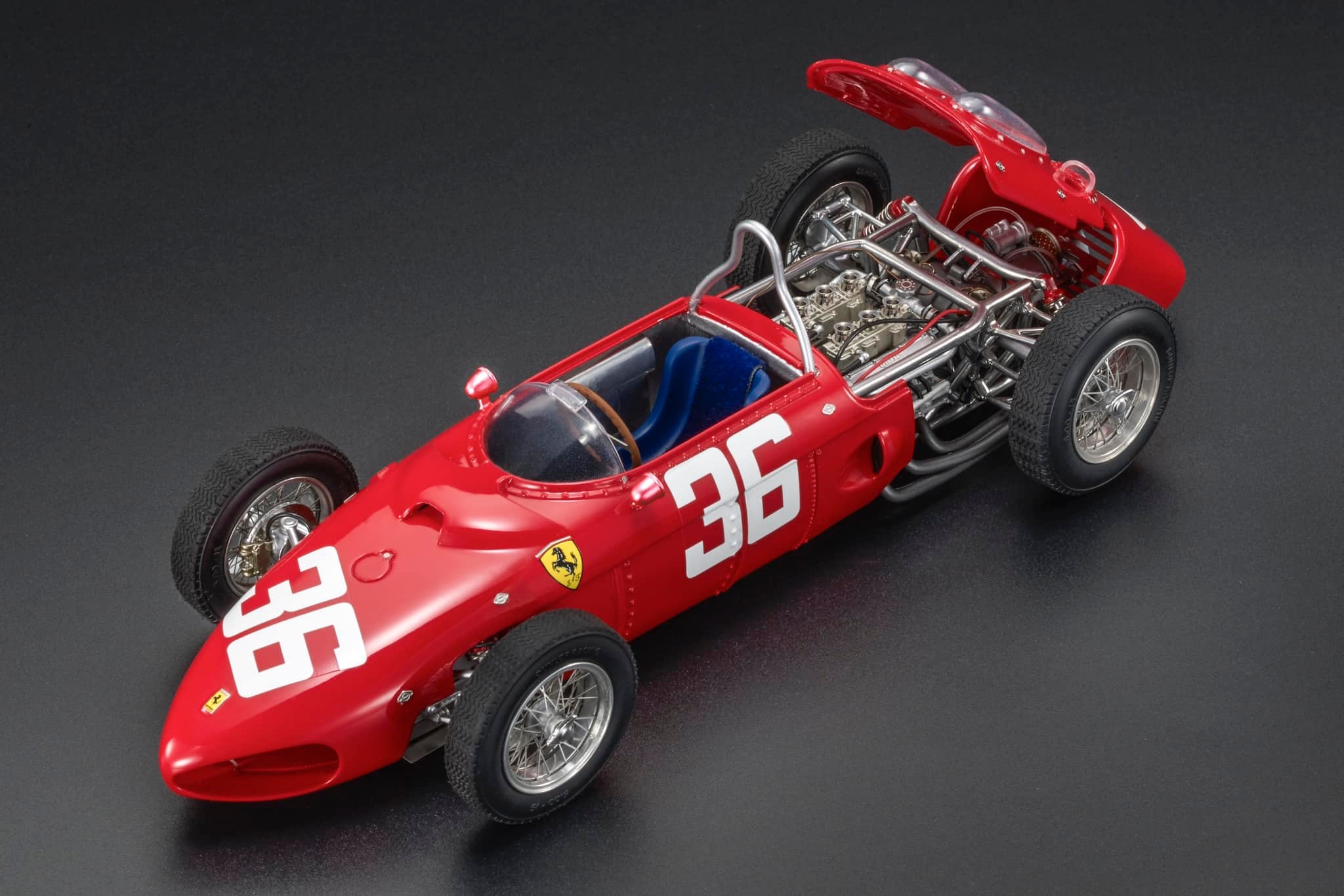 GP Replicas 1/18 ミニカー レジン プロポーションモデル 1962年モナコGP 第2位 フェラーリ FERRARI - F1 156 No.36 2nd MONACO GP 1962 PHIL HILL フィル・ヒル
