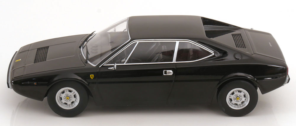 KK Scale 1/18 ミニカー ダイキャストモデル 1974年モデル フェラーリ FERRARI - DINO 308 GT4 1974 ブラック
