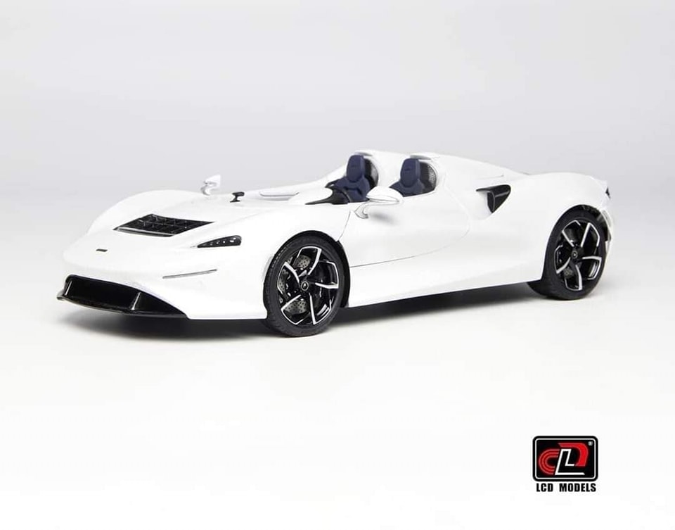 Rakuten - LCD Models 1/18 ミニカー ダイキャストモデル 2020年モデル マクラーレン McLAREN - ELVA 2020 ホワイト