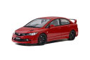Otto Mobile otm1019 オットモビル 1/18 ミニカー レジン プロポーションモデル 2008年モデル ホンダ HONDA CIVIC MUGEN RR (FD2) 2008 レッド