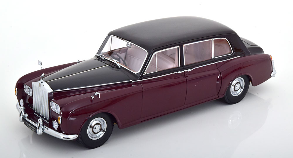 Paragon Models パラゴンモデル 1/18 ミニカー ダイキャストモデル 1964年モデル ロールスロイス ファントム ROLLS ROYCE - PHANTOM V MPW LHD 1964 - MASONS BLACK ROYAL GARNET メイソンズブラック ロイヤルガーネット 左ハンドル仕様