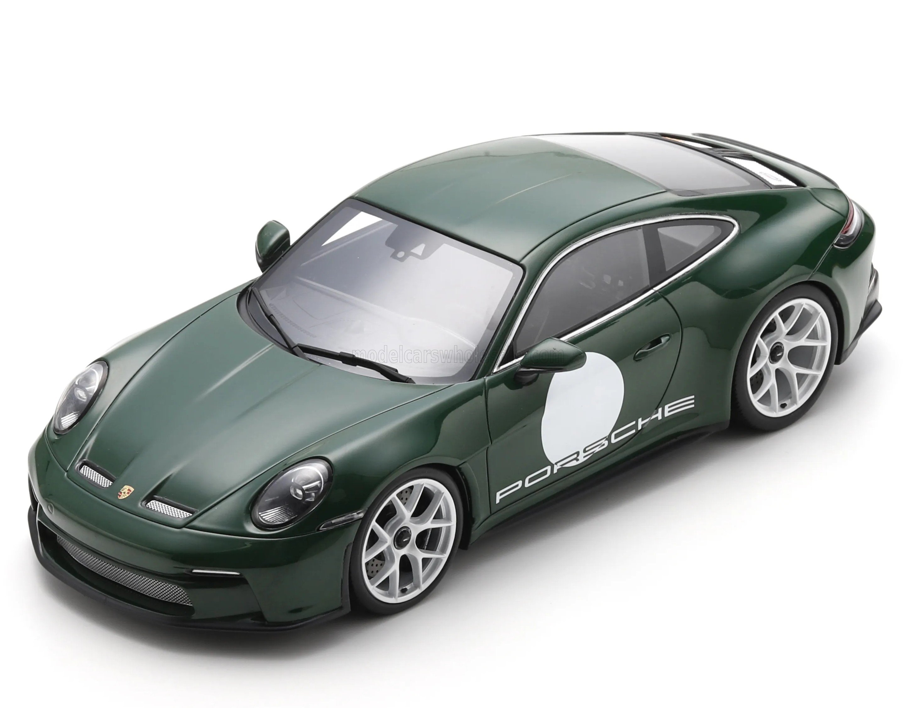 Other - Spark 1/18 ミニカー レジン プロポーションモデル 2023年モデル ポルシェ PORSCHE - 911 992 S/T COUPE 2023 - IRISH GREEN グリーン