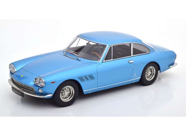 KK Sacle 1/18 ミニカー ダイキャストモデル 1964年モデル フェラーリ FERRARI - 330 GT 2+2 1964 ブルーメタリック