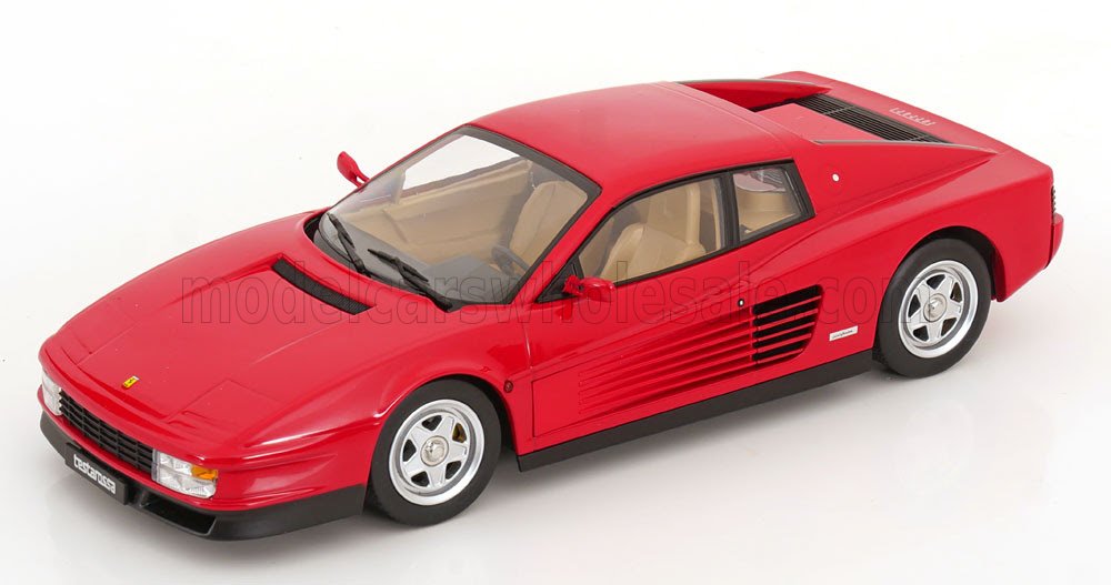 Maranello - KK Scale 1/18 ミニカー ダイキャストモデル 1986年モデル フェラーリ テスタロッサ FERRARI TESTAROSSA 1986 Inteieur Creme レッド・ベージュインテリア
