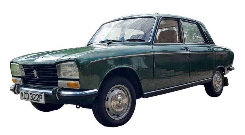 PEUGEOT - Norev ノレヴ 1/18 ミニカー ダイキャストモデル 1975年モデル プジョー PEUGEOT - 304 S 1975 メタリックグリーン