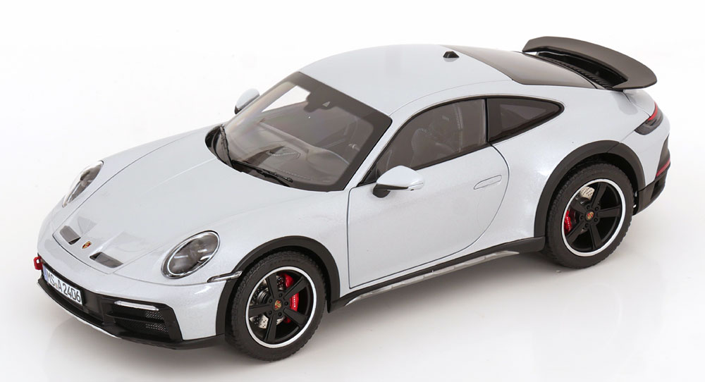 Rakuten - Norev ノレヴ 1/18 ミニカー ダイキャストモデル 2023年モデル ポルシェ Porsche 911(992) Dakar Coupe 2023 with height adjustable chassis グレー