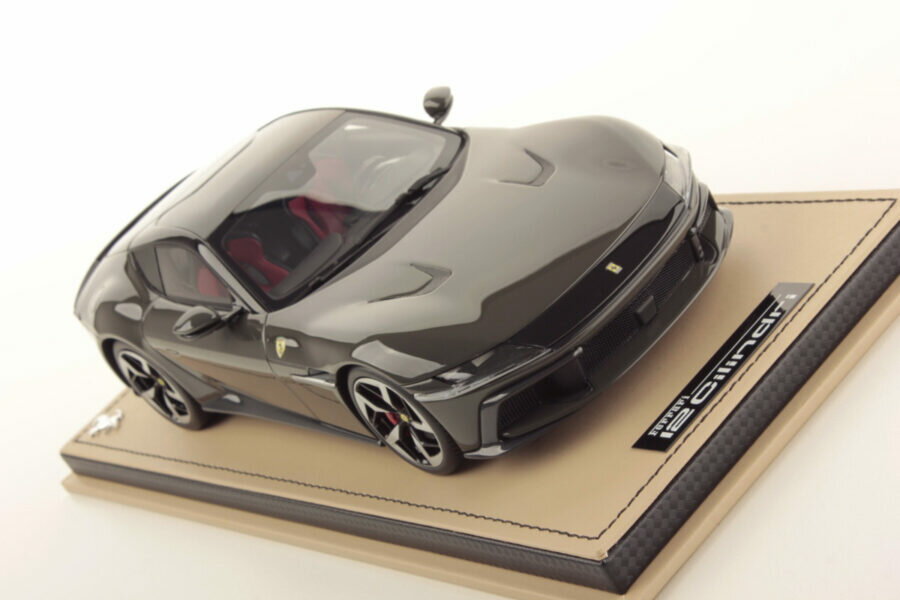 MR Collection 1/18 ミニカー レジン プロポーションモデル 2024年モデル フェラーリ 12チリンドリ FERRARI - 12 CILINDRI V12 830cv 2024 - GRIGIO SCURO 792 グレーメタリック