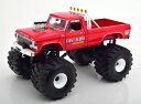 Greenlight グリーンライト 1/18 ミニカー ダイキャストモデル 1978年モデル フォード FORD USA - F-250 MONSTER TRUCK FIRST BLOOD BIGFOOT 1978 - RED レッド