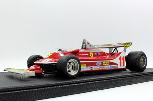 GP Replicas 1:18スケール レジン・プロポーションモデル 1979年モンテカルロGP優勝 フェラーリ F1 312T4 No11 J.Skeckter(ジョディー・シェクター)FERRARI - F1 312T4 N 11 GP MONTECARLO 1979 J.SCHECKTER 1979 WORLD CHAMPION
