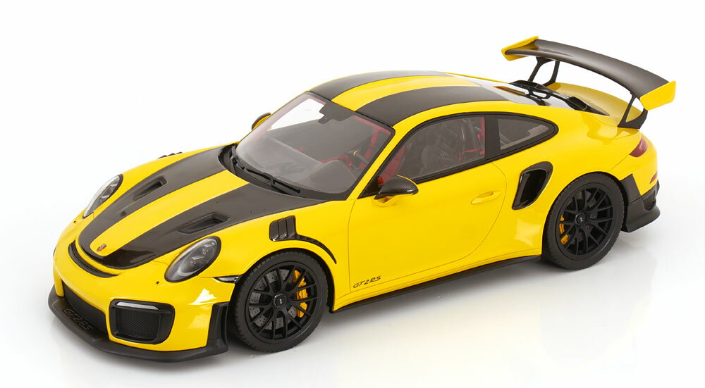 GT Spirit gts535 1/12 ミニカー レジン プロポーションモデル 2018年モデル ポルシェ Porsche 911 (992) GT2 RS 2018 イエロー