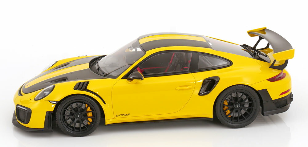 GT Spirit gts535 1/12 ミニカー レジン プロポーションモデル 2018年モデル ポルシェ Porsche 911 (992) GT2 RS 2018 イエロー