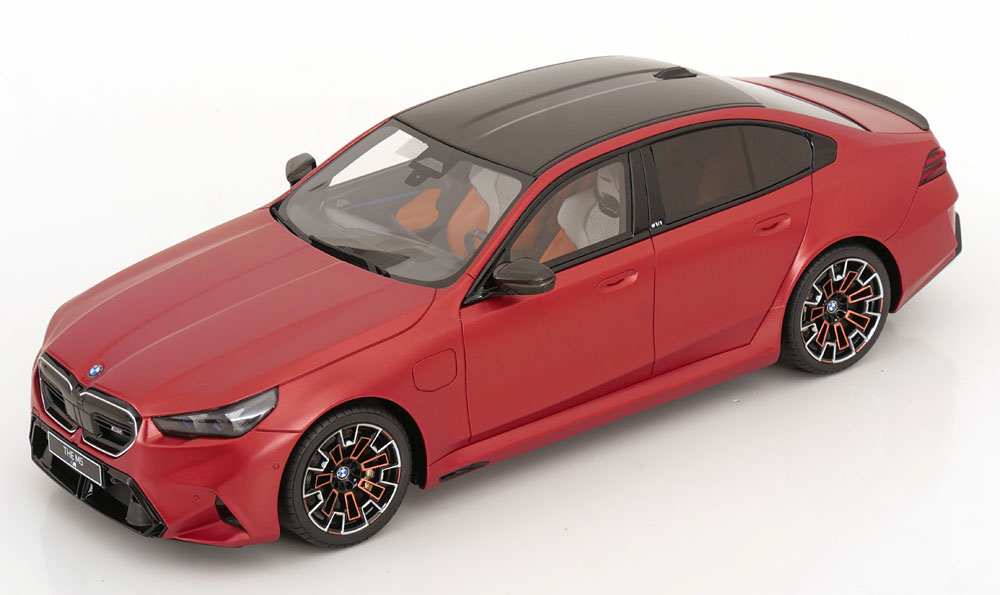 BMW - GT Spirit gts966 1/18 ミニカー レジン プロポーションモデル 2025年モデル BMW M5 2025 ペブルビーチ コンクール デレガンス frozen orange metallic オレンジメタリック