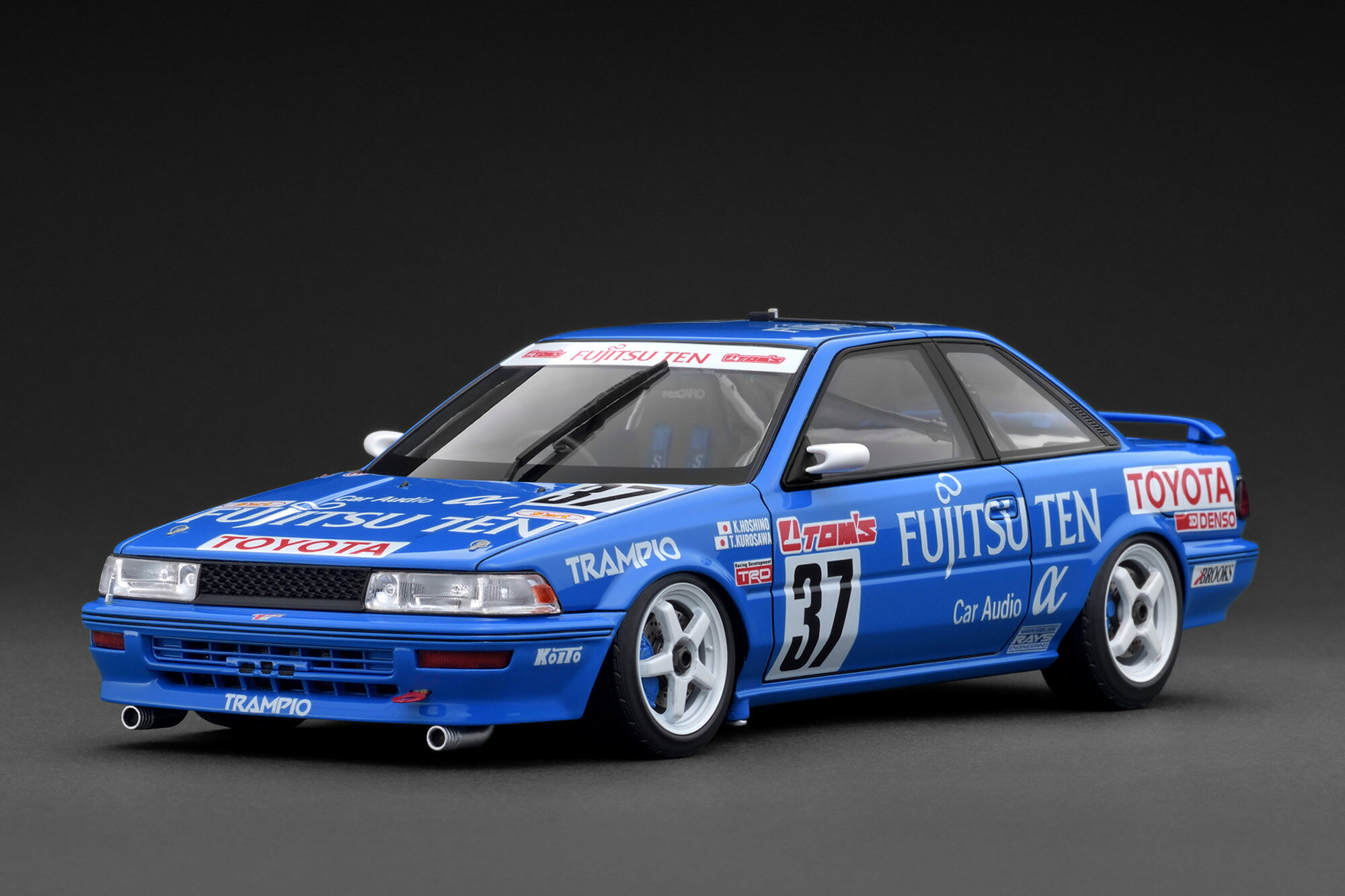 Other - Ignition Model イグニションモデル 1/18 ミニカー レジン プロポーションモデル 1991年JTC トヨタ FUJITSU TEN TOM'S COROLLA (#37) 1991 JTC