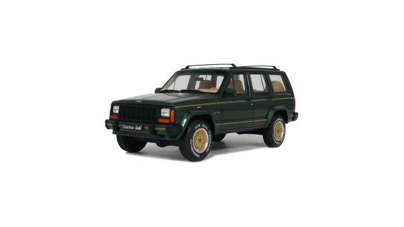 Otto Mobile otm1340 オットモビル 1/18 ミニカー レジン プロポーションモデル 1995年モデル ジープ JEEP - CHEROKEE XJ LIMITED 1995 グリーン