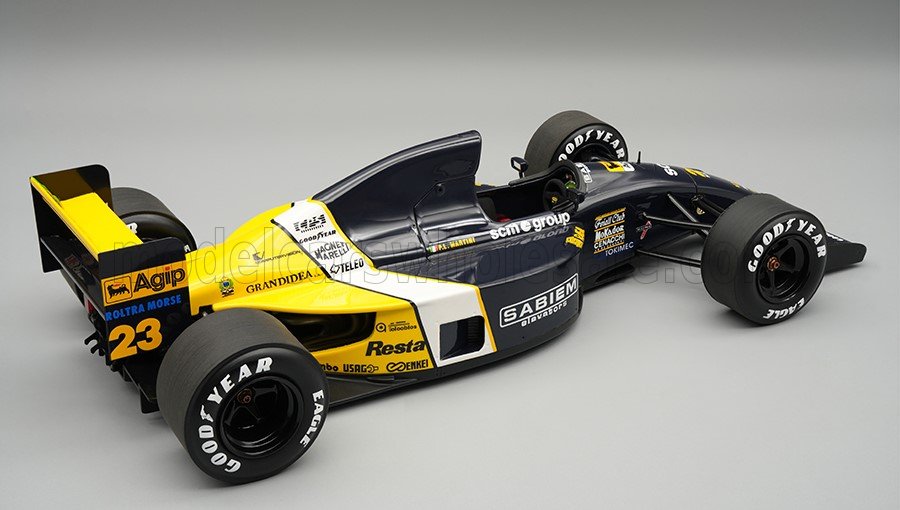 Tecnomodel テクノモデル 1/18 ミニカー レジン プロポーションモデル 1991年モナコGP ミナルディMINARDI - F1 M191 FORD No.23 MONACO GP 1991 PIERLUIGI MARTINI