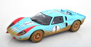 CMR 1/12 ミニカー レジン プロポーションモデル 1966年ルマン24時間 第2位 フォード FORD USA GT40 MKII 7.0L V8 TEAM SHELBY AMERICAN INC. No.1 2nd (BUT REALLY WINNER) 24h LE MANS 1966 K.MILES - D.HULME DIRTY VERSION 汚れ仕様