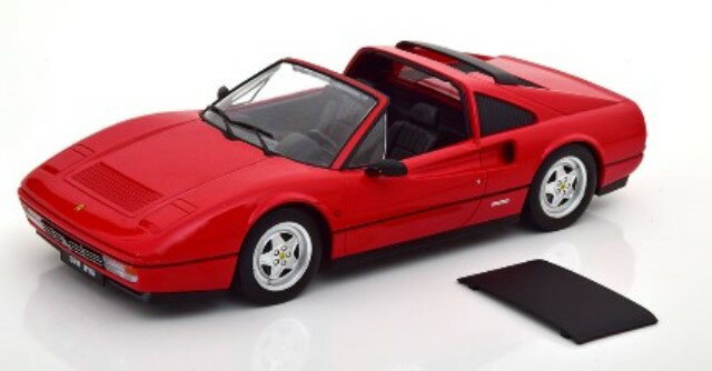 KK Scale 1/18 ミニカー ダイキャストモデル 1985年モデル フェラーリ 328 GTS SPIDER WITH REMOVABLE HARD TOP