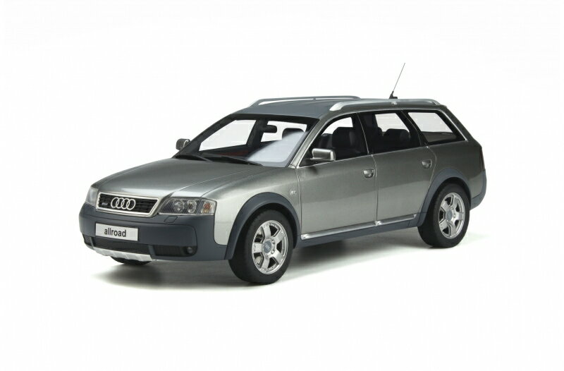 Otto Mobile 1/18 ミニカー レジン プロポーションモデル 2000年モデル アウディ A6 (C6) Avant 2.8L Allroad Quattro Atlas Grey グレーメタリック