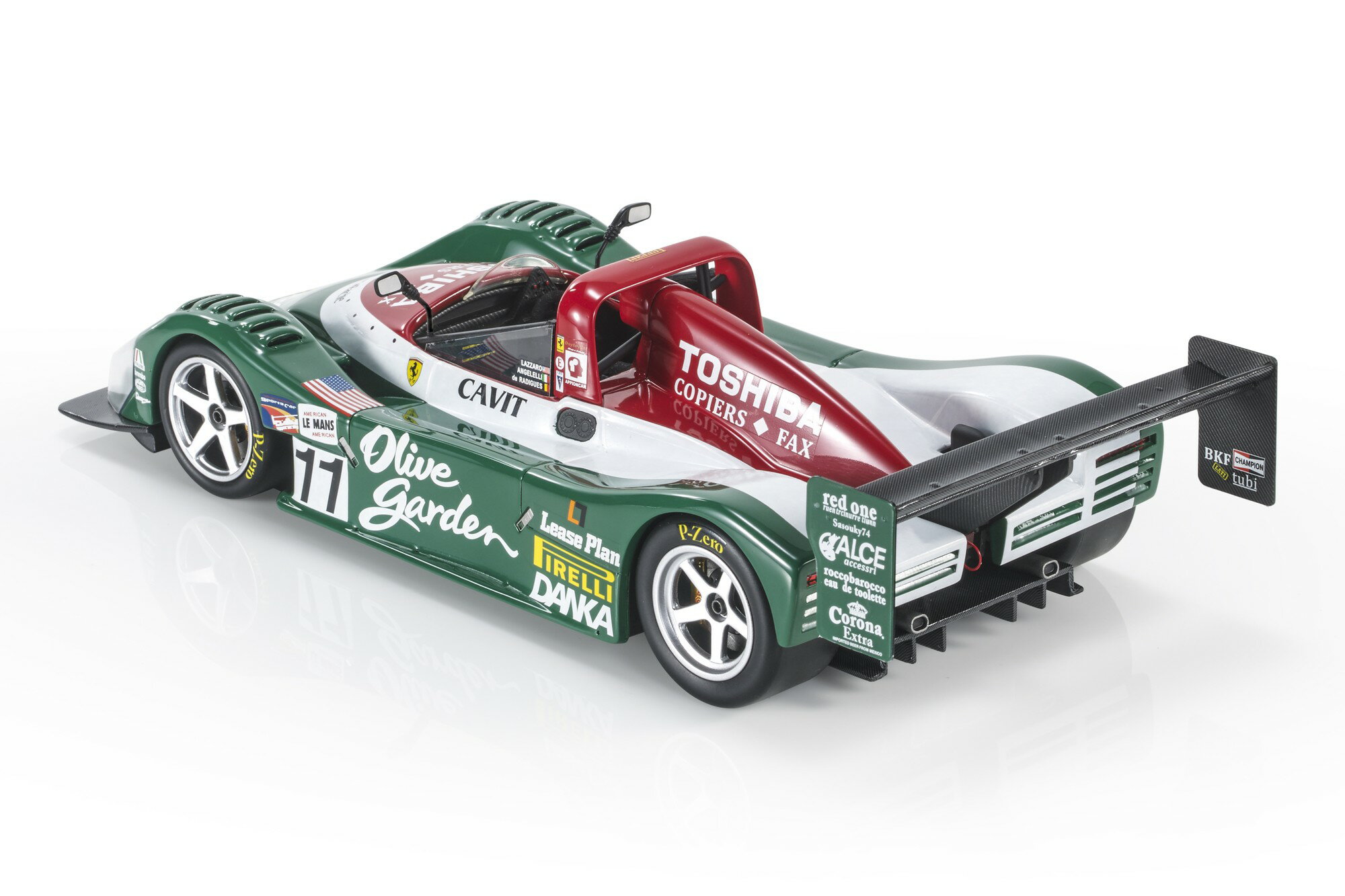 TopMarquesトップマルケス1/18ミニカーレジン・プロポーションモデル1998年デイトナ24時間優勝モデルフェラーリFERRARI-F333SPMOMONo.30WINNER24hDAYTONA1998G.MORETTI-M.BALDI