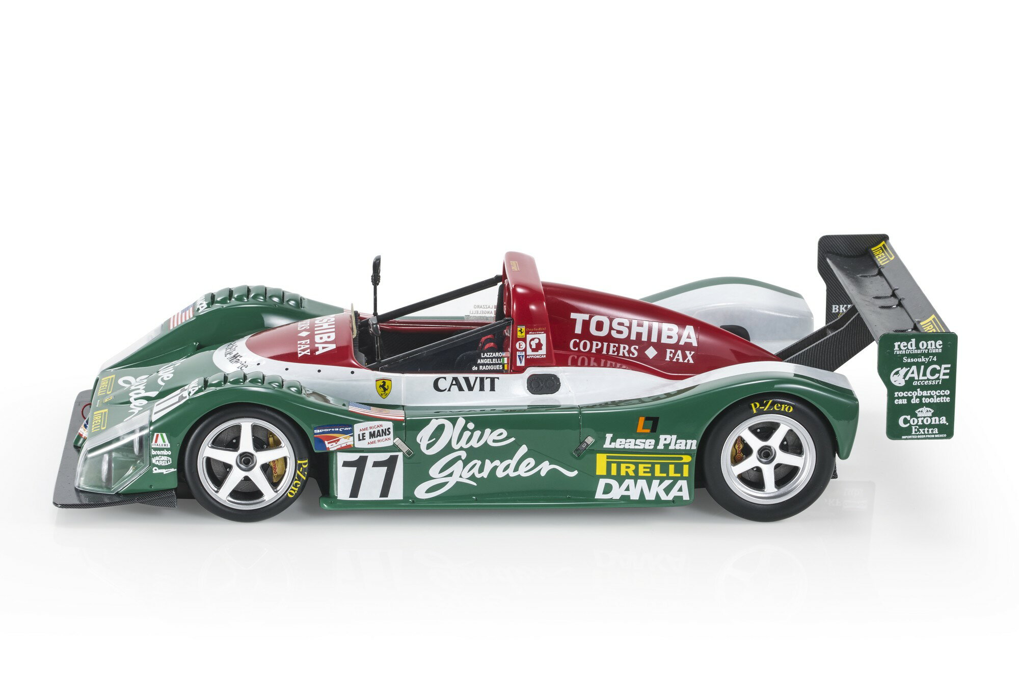 TopMarquesトップマルケス1/18ミニカーレジン・プロポーションモデル1998年デイトナ24時間優勝モデルフェラーリFERRARI-F333SPMOMONo.30WINNER24hDAYTONA1998G.MORETTI-M.BALDI