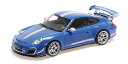 Minichamps ミニチャンプス 1/18 ミニカー ダイキャストモデル 2011年モデル ポルシェ PORSCHE 911 GT3 RS 4.0 2011 ブルー