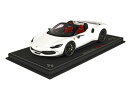 BBR 1/18 ミニカー レジン プロポーションモデル 2022年モデル フェラーリ FERRARI - 296 GTS Spider BIANCO CERVINO ホワイト