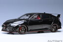 AUTOart オートアート 1/18 コンポジット・ダイキャストモデル 2021年モデル ホンダ Honda Civic Type R FK8 クリスタルブラック・パール