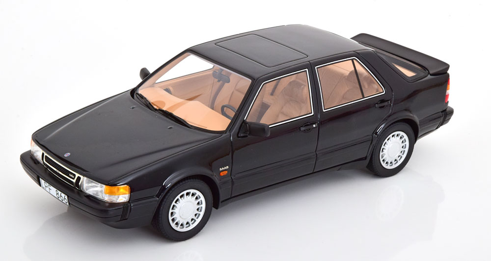 Hot Wheels - Cult Models カルトモデル 1/18 ミニカー レジン プロポーションモデル 1984年モデル サーブ SAAB - 9000 TURBO 1984 ブラックメタリック