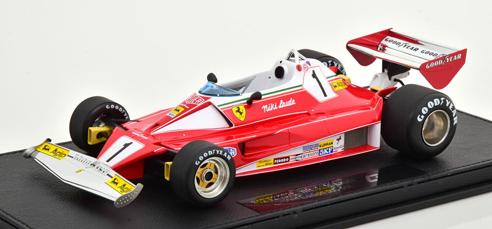 再生産完了! GP Replicas 1/18 ミニカー レジン プロポーションモデル 1976年イタリアGP Monza フェラーリ F1 312T2 No.1 Niki LaudaFERRARI - F1 312T2 #1 ITALIAN GP MONZA 1976 NIKI LAUDA 1:18 GP Replicas