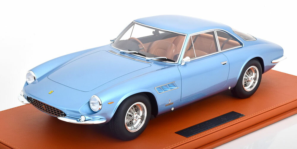 Top Marques トップマルケス 1/12 ミニカー レジン プロポーションモデル 1965年モデル フェラーリ FERRARI - 500 SUPERFAST 2-SERIES 1965 ライトブルーメタリック