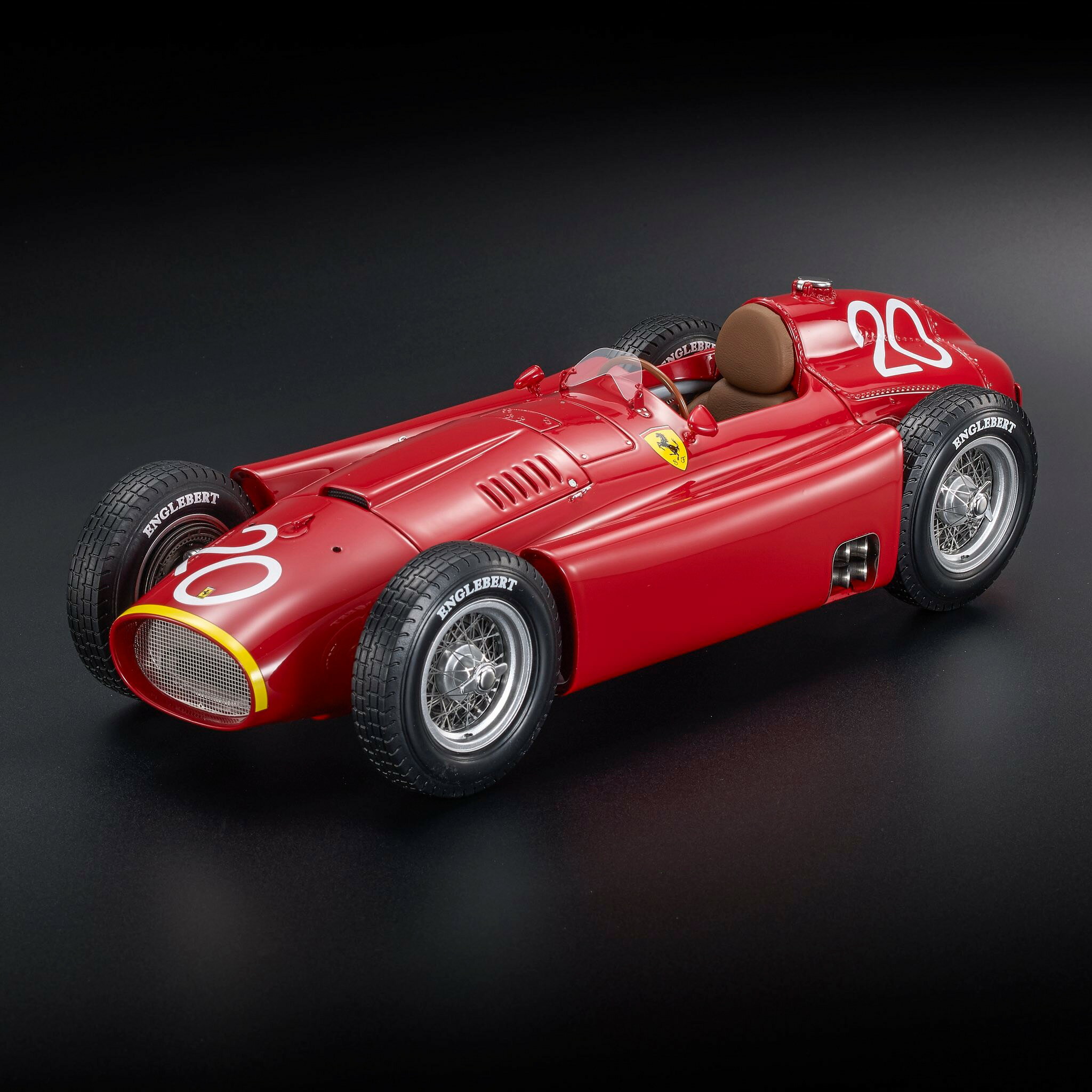 Scaglietti - GP Replicas 1/12 ミニカー レジン プロポーションモデル 1956年モナコGP 第4位 フェラーリ FERRARI - F1 D50 No.20 WORLD CHAMPION 4th MONACO GP 1956 JUAN MANUEL FANGIO - EUGENIO CASTELLOTTI