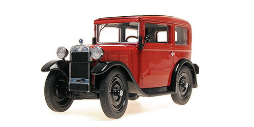 Minichamps ミニチャンプス 1/18 ミニカー ダイキャストモデル 1928年モデル BMW ディクシー DIXI 1928 ダークレッド
