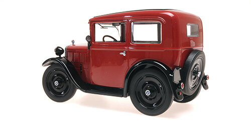 Minichamps ミニチャンプス 1/18 ミニカー ダイキャストモデル 1928年モデル BMW ディクシー DIXI 1928 ダークレッド