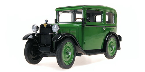 BMW - Minichamps ミニチャンプス 1/18 ミニカー ダイキャストモデル 1928年モデル BMW ディクシー DIXI 1928 ダークグリーン