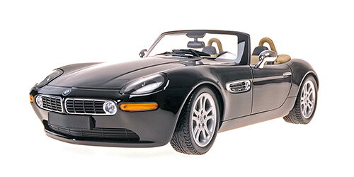 Minichamps ミニチャンプス 1/18 ミニカー ダイキャストモデル 2000年モデル BMW Z8 E52 2000 ブラックメタリック