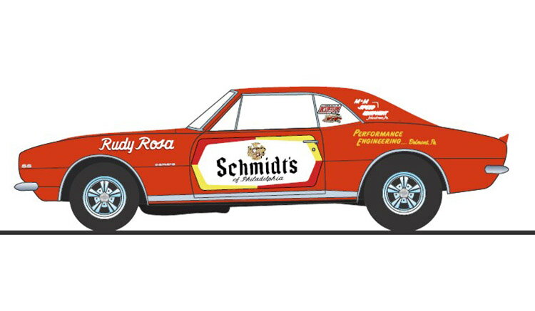 Rakuten - ACME 1/18 ミニカー ダイキャストモデル 1967年モデル シボレー カマロ Chevrolet Camaro RS/SS 1967 Schmidt's Drag Team