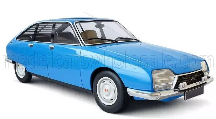 乐天商城 - Norev ノレヴ 1/18 ミニカー ダイキャストモデル 1976年モデル シトロエン CITROEN - GS X2 1976 ユーノディエール ブルー