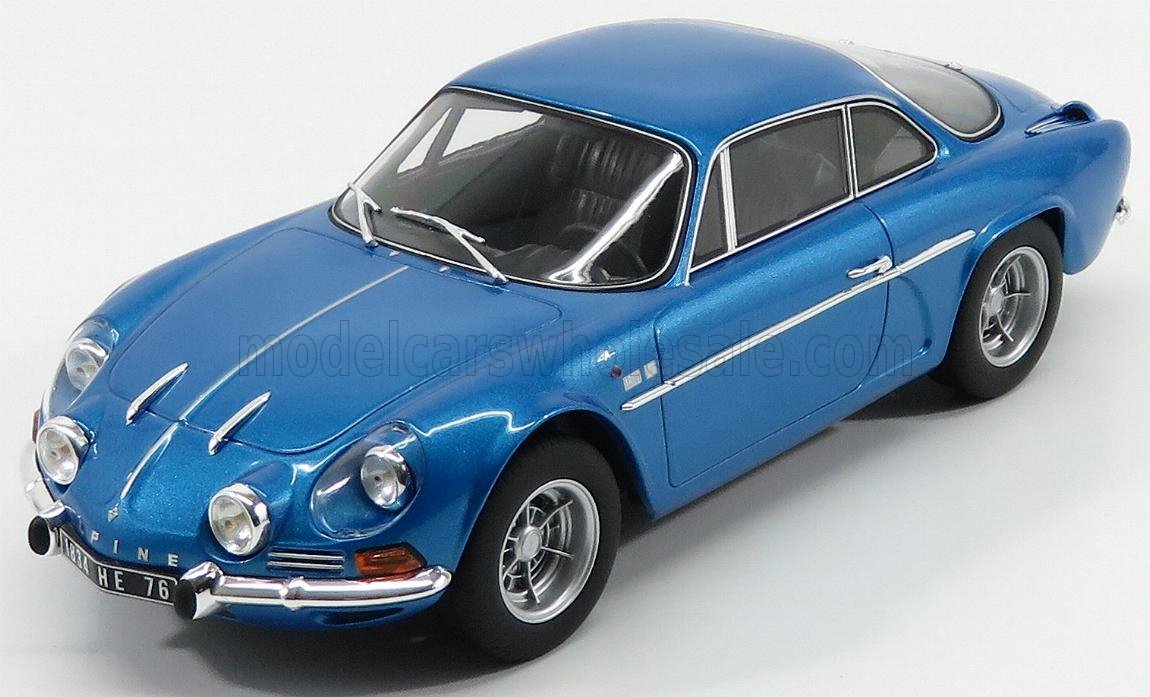 Rakuten - Norev ノレヴ 1/18 ミニカー ダイキャストモデル 1971年モデル ルノー RENAULT - ALPINE A110 1600S COUPE 1971 ブルーメタリック