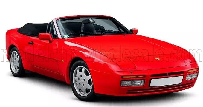 Rakuten - Norev ノレヴ 1/18 ミニカー ダイキャストモデル 1989年モデル ポルシェ PORSCHE 944 S2 カブリオレ 1989 ガーズレッド