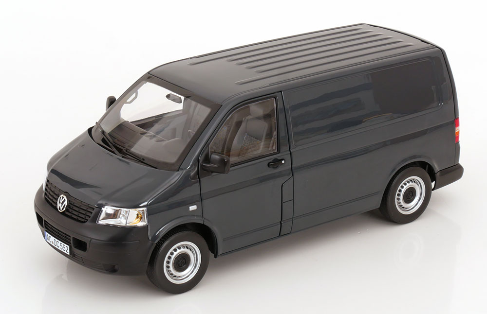 Rakuten - Norev ノレヴ 1/18 ミニカー ダイキャストモデル 2003年モデル フォルクスワーゲン VOLKSWAGEN - T5 VAN TRANSPORTER 2003 グレー
