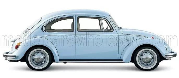 Volkswagen - Norev ノレヴ 1/18 ミニカー ダイキャストモデル 1973年モデル フォルクスワーゲン VOLKSWAGEN - BEETLE MAGGIOLINO 1303 1973 パステルブルー