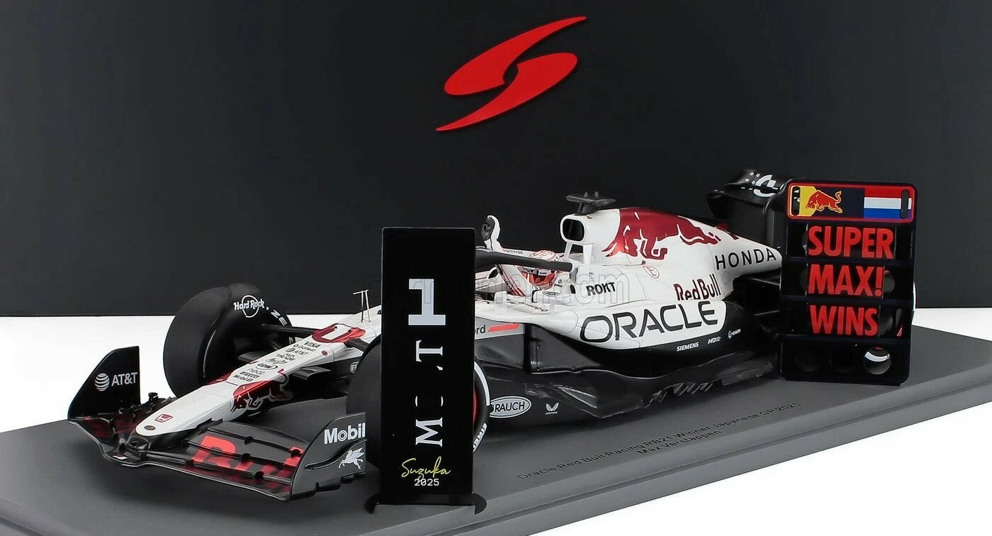 再生産決定! Spark 1/18 レジン プロポーションモデル 2025年4月日本GP 優勝モデル オラクル レッドブル レーシン グ RED BULL F1...