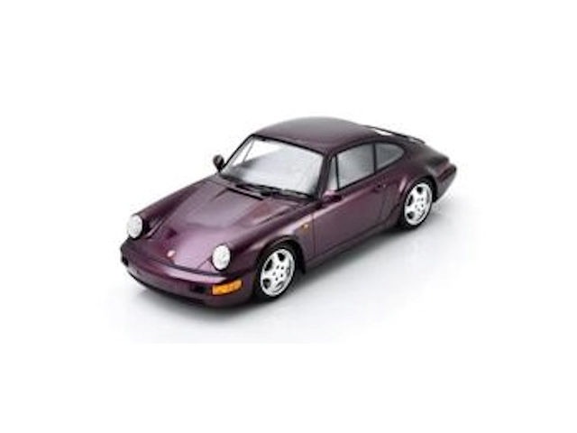Spark 1/18 ミニカー レジン プロポーションモデル 1991年モデル ポルシェ 911 964 RS Street Amethyst Metallic アメジストメタリック