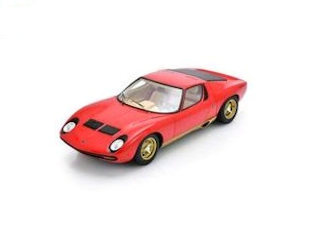 Lamborghini - Spark スパーク 1/18 ミニカー レジン プロポーションモデル 1971年モデル ランボルギーニ LAMBORGHINI - MIURA SV 1971